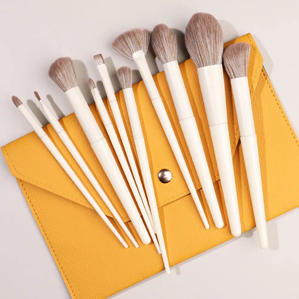Blending Makeup Brush Set for Foundation, Eye Shadow, Lipstick & Eyebrows — feature 12