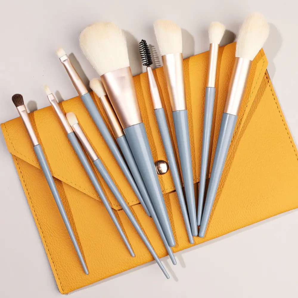Blending Makeup Brush Set for Foundation, Eye Shadow, Lipstick & Eyebrows — feature 13