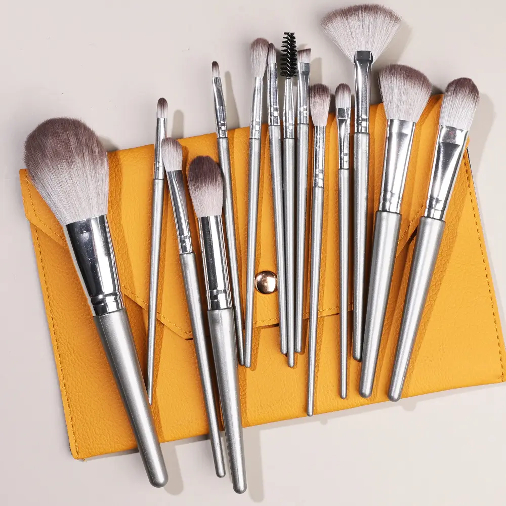 Blending Makeup Brush Set for Foundation, Eye Shadow, Lipstick & Eyebrows — feature 17