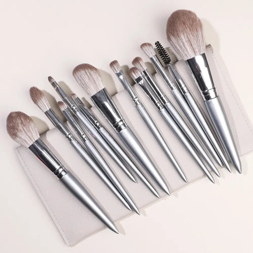 Blending Makeup Brush Set for Foundation, Eye Shadow, Lipstick & Eyebrows — feature 27