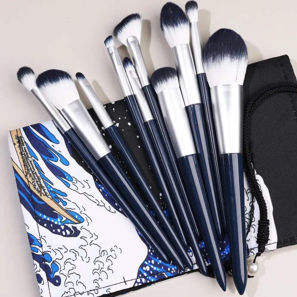 Blending Makeup Brush Set for Foundation, Eye Shadow, Lipstick & Eyebrows — feature 3