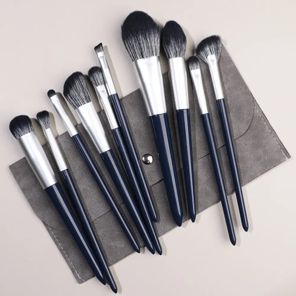 Blending Makeup Brush Set for Foundation, Eye Shadow, Lipstick & Eyebrows — feature 35