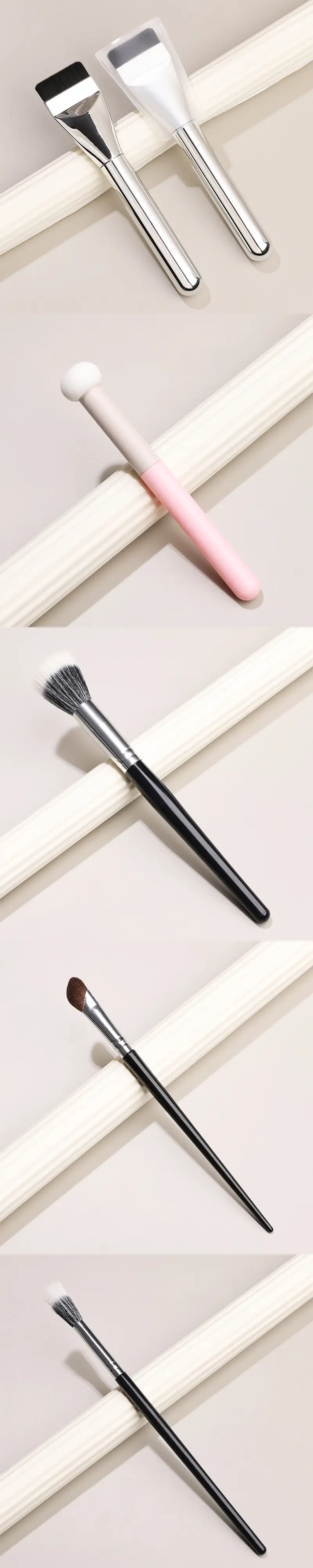 Blending Makeup Brush Set for Foundation, Eye Shadow, Lipstick & Eyebrows — feature 41