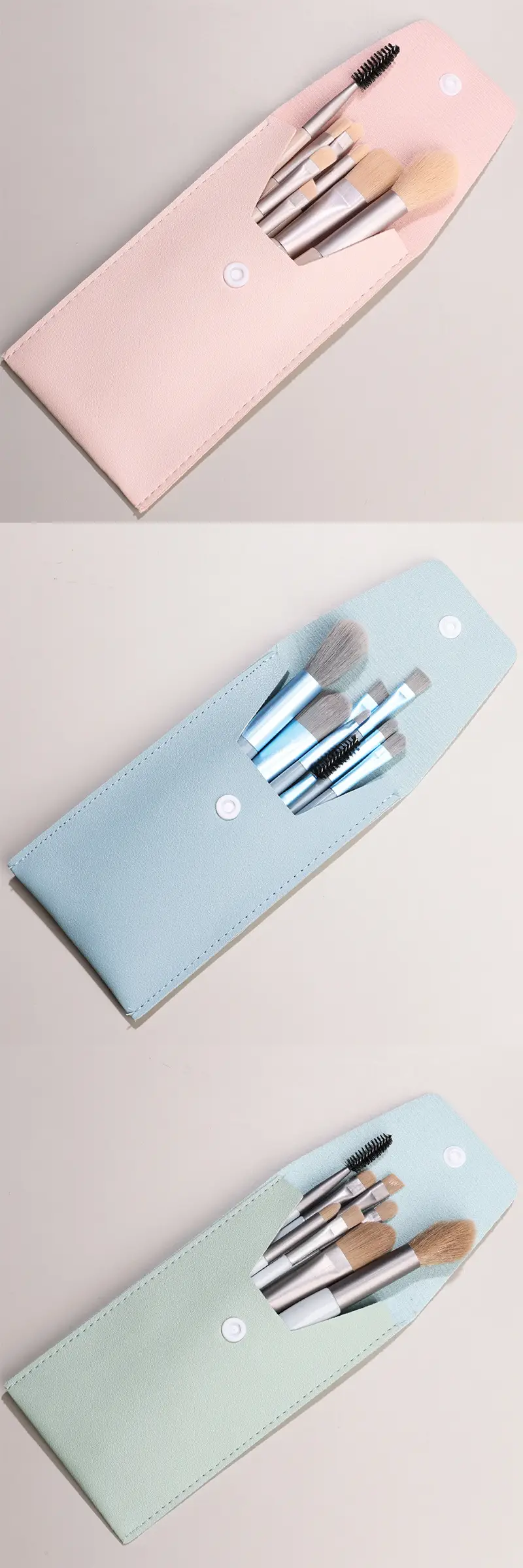 Blending Makeup Brush Set for Foundation, Eye Shadow, Lipstick & Eyebrows — feature 42