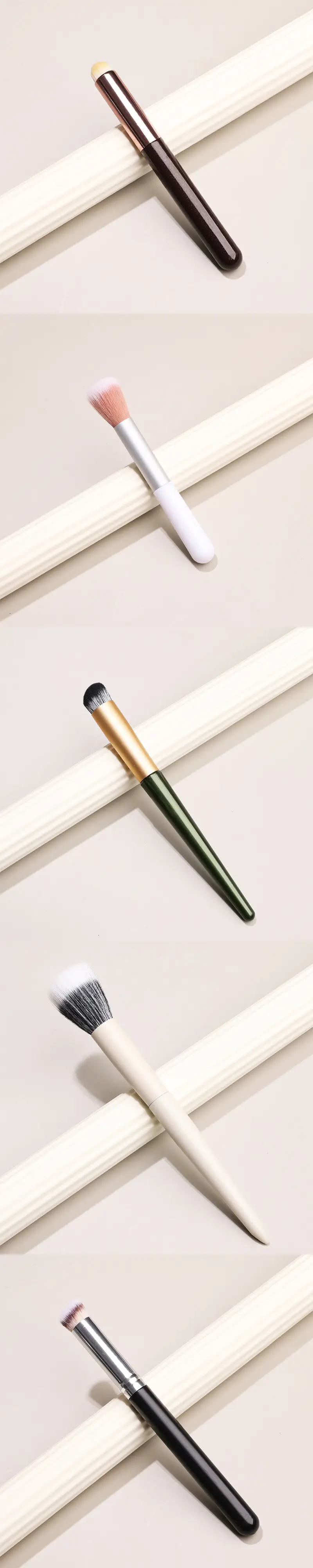 Blending Makeup Brush Set for Foundation, Eye Shadow, Lipstick & Eyebrows — feature 43