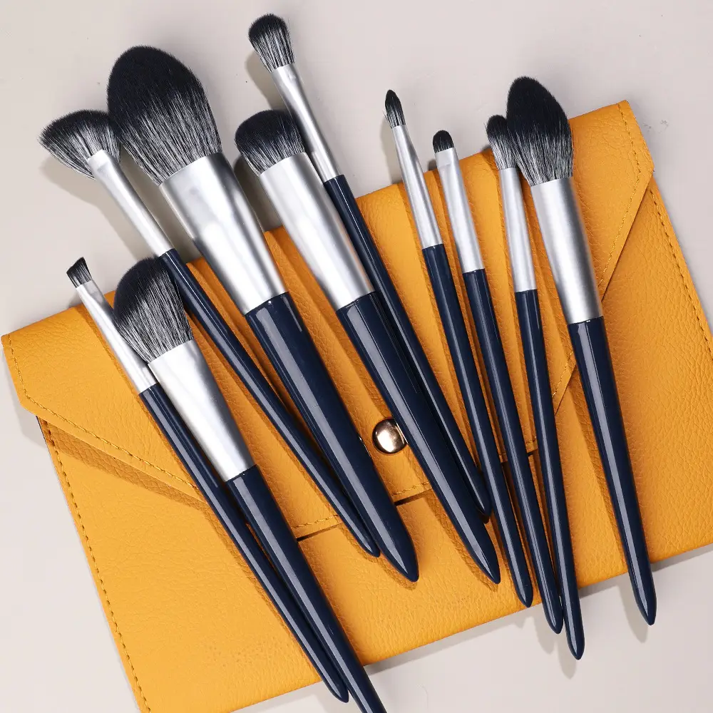 Blending Makeup Brush Set for Foundation, Eye Shadow, Lipstick & Eyebrows — feature 6