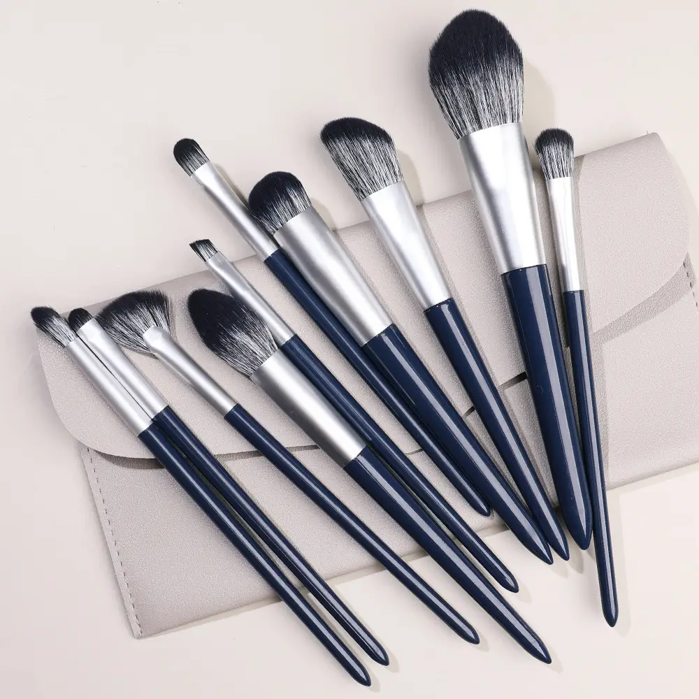 Blending Makeup Brush Set for Foundation, Eye Shadow, Lipstick & Eyebrows — feature 8