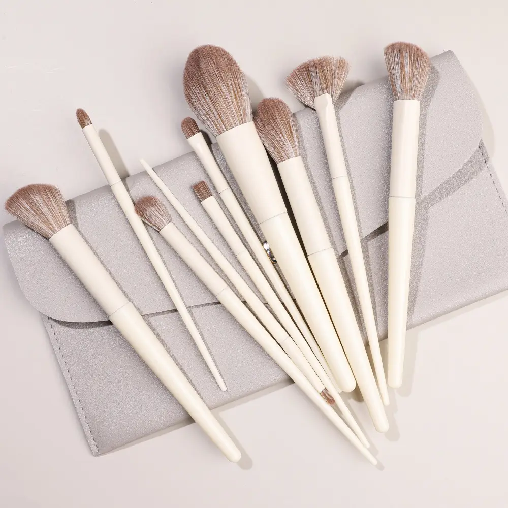 Blending Makeup Brush Set for Foundation, Eye Shadow, Lipstick & Eyebrows — feature 9