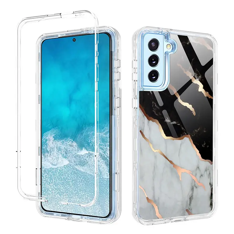 Three-Layer Drop Resistant Phone Case for Samsung S25 S24 S23 S21 Ultra - Image 19