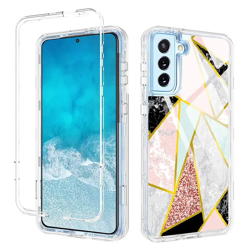 Three-Layer Drop Resistant Phone Case for Samsung S25 S24 S23 S21 Ultra - Image 6