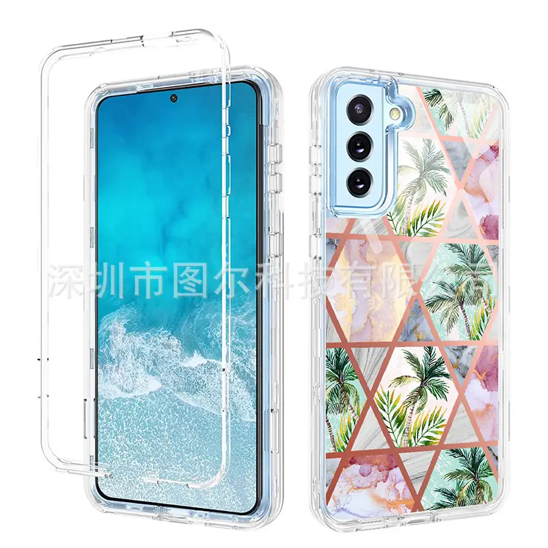 Three-Layer Drop Resistant Phone Case for Samsung S25 S24 S23 S21 Ultra - Image 8