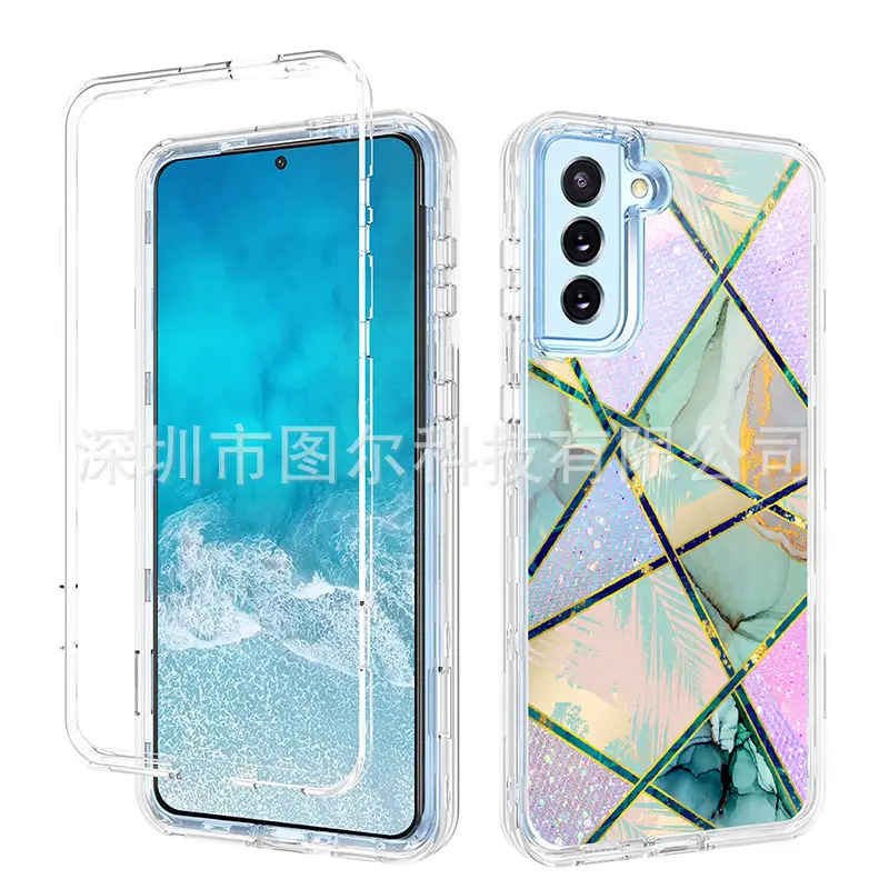 Three-Layer Drop Resistant Phone Case for Samsung S25 S24 S23 S21 Ultra - Image 9