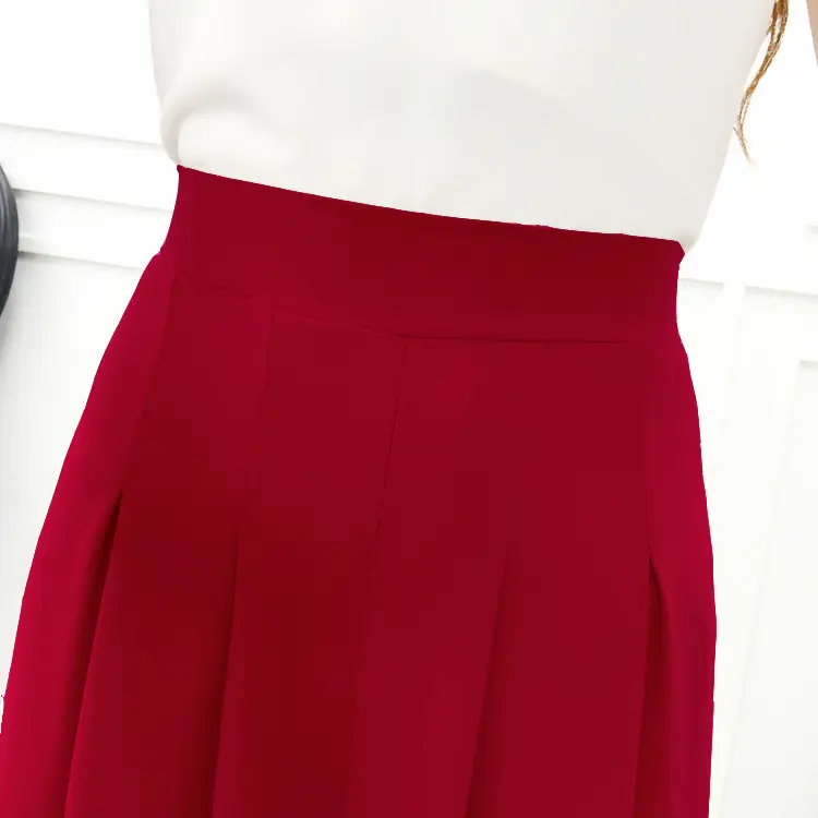 Women Wide Leg Pants Navy Blue High Waist Summer 2025 — feature 40