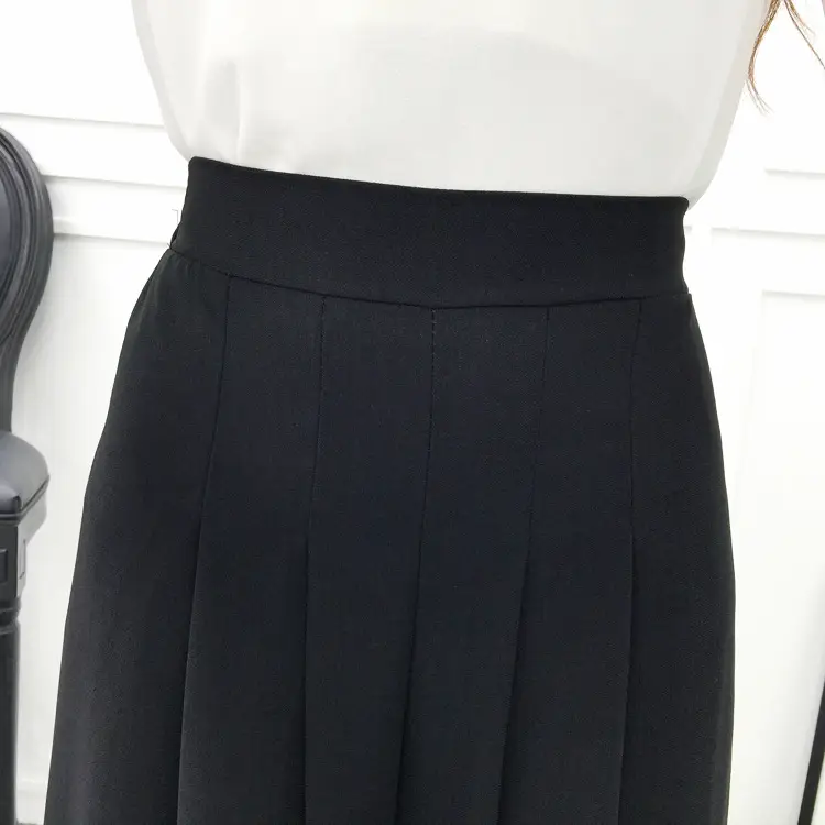Women Wide Leg Pants Navy Blue High Waist Summer 2025 — feature 9