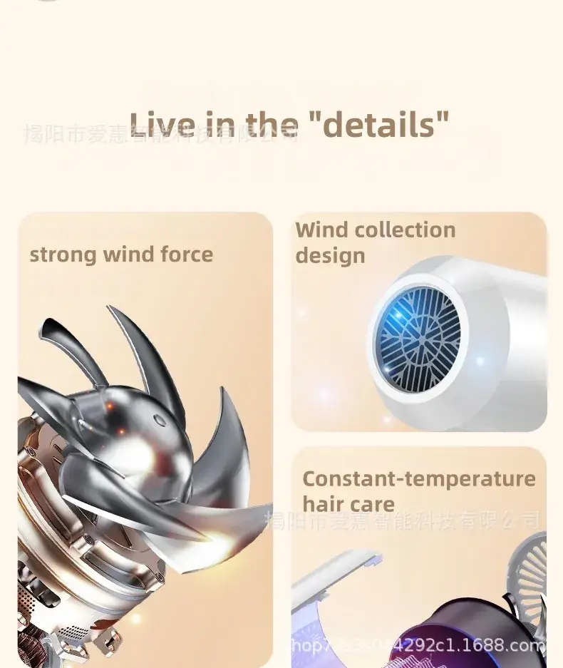 Gmoo Wall-Mounted Hair Dryer 110V Constant Temp — feature 5