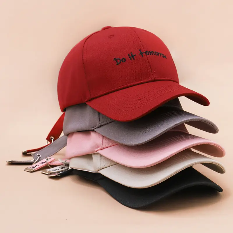 Women's Maroon Embroidered Baseball Cap - Image 4