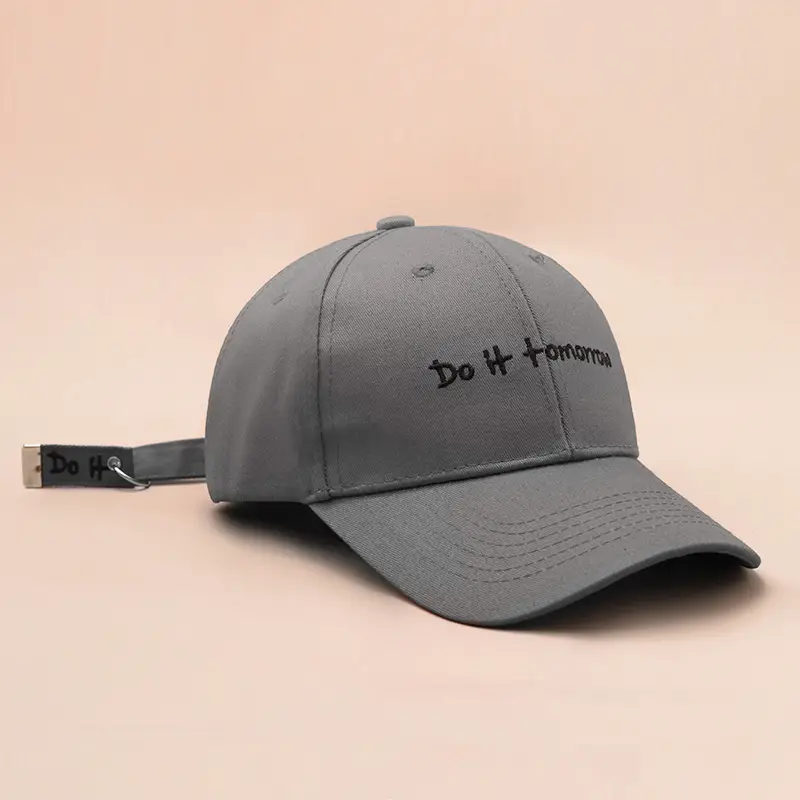 Women's Maroon Embroidered Baseball Cap - Image 3