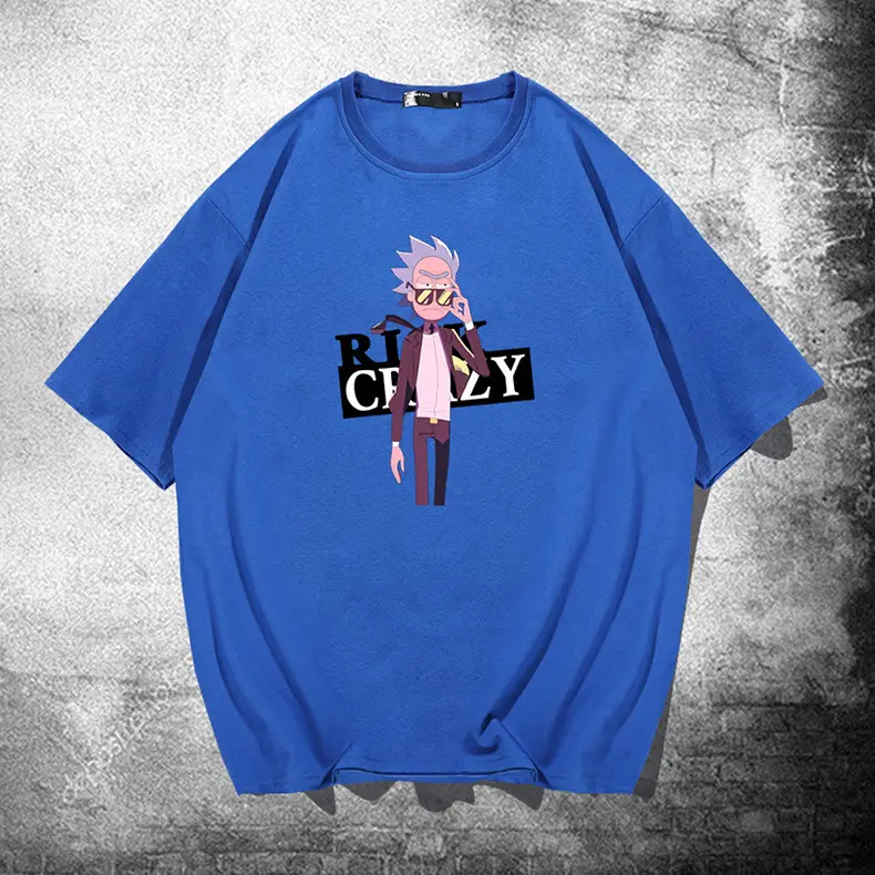Rick and Morty Red Cotton T-Shirt for Men Women - Image 11