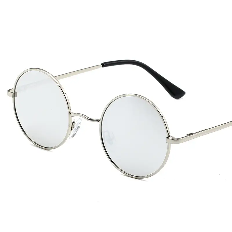 Retro Round Sunglasses for Men Women Multi Color 801 - Image 12