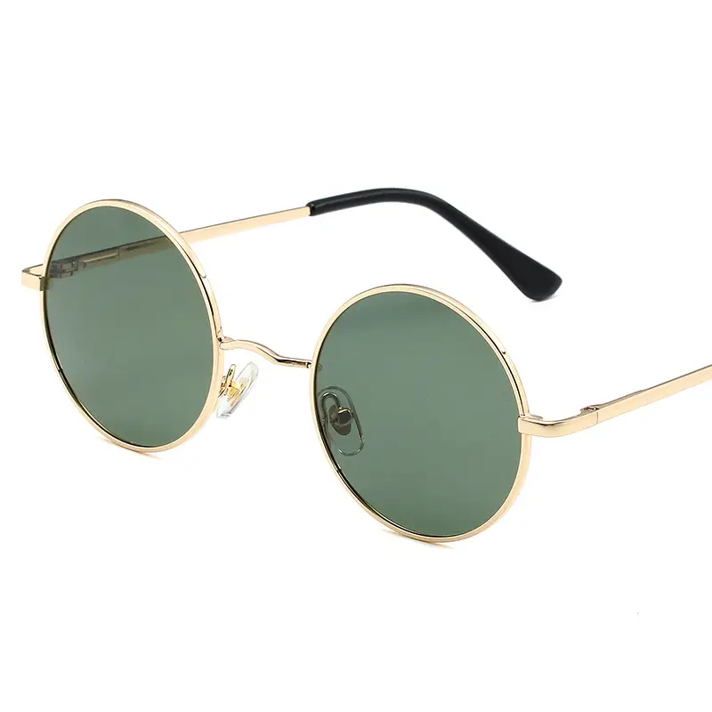 Retro Round Sunglasses for Men Women Multi Color 801 - Image 6