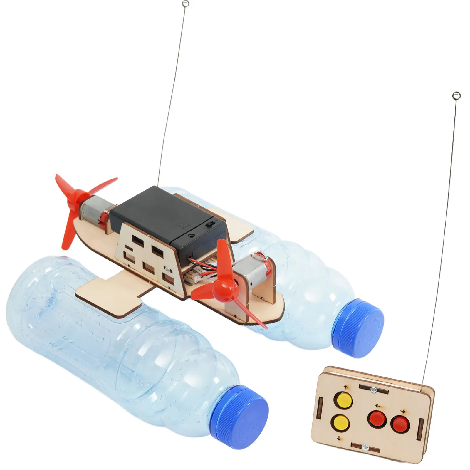 STEM DIY Wind Turbine Remote Control for Kids Science Experiment