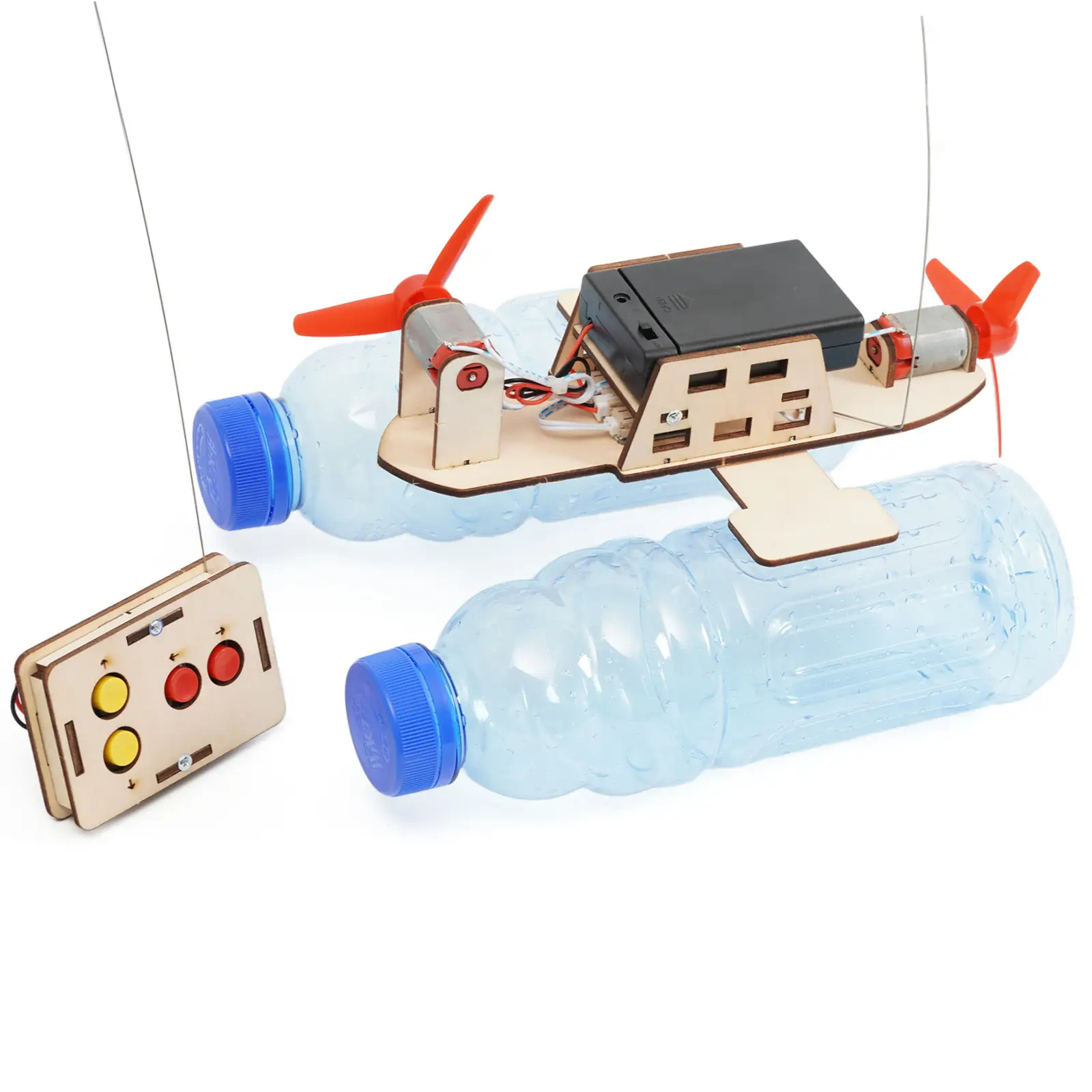 STEM DIY Wind Turbine Remote Control for Kids Science Experiment