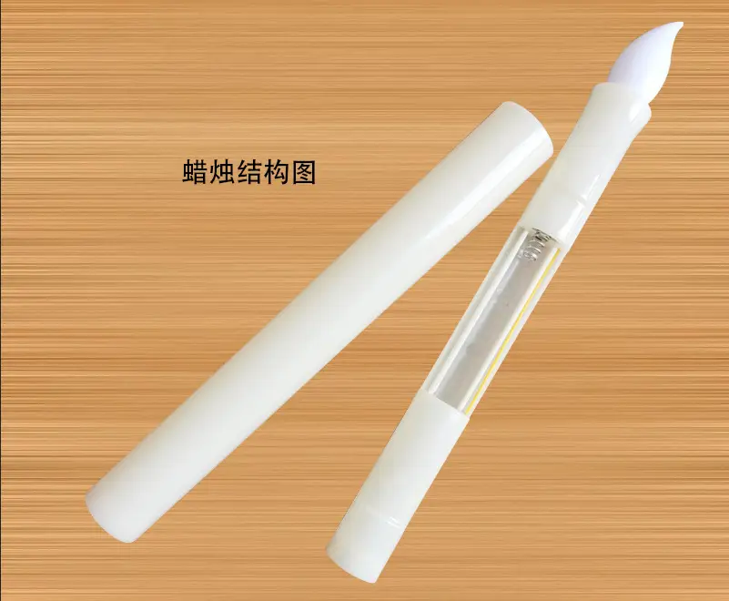 Factory direct long rod electronic candle Buddha blessing candle lamp swing flame simulation smokeless wedding decoration lamp — feature 18