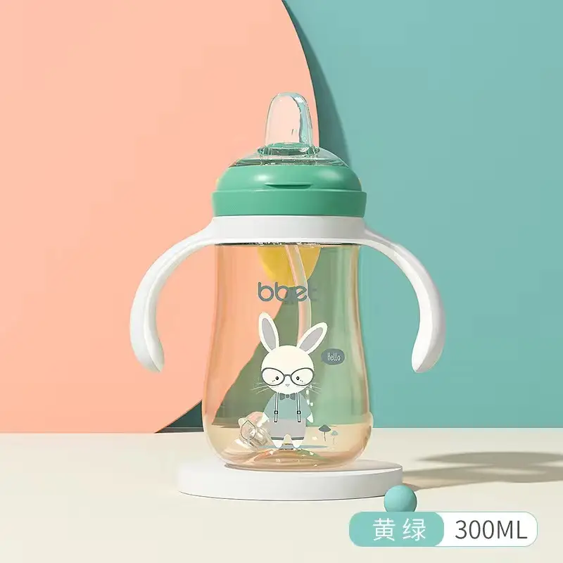 Baby Drinking Cup Duckbill Dual Use 300ML - Image 5