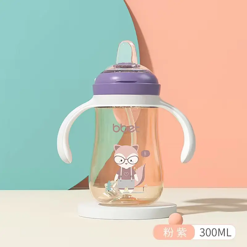 Baby Drinking Cup Duckbill Dual Use 300ML - Image 6