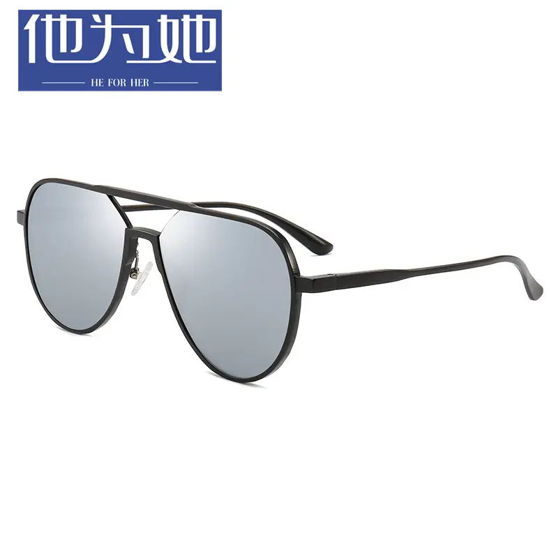 2023 Aluminum Sunglasses Driving Style Grey - Image 4