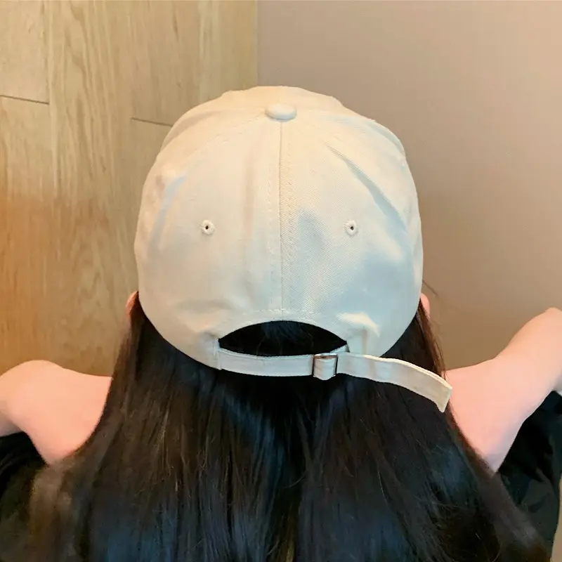 Black Smiley Cap Women Summer Sun Hat