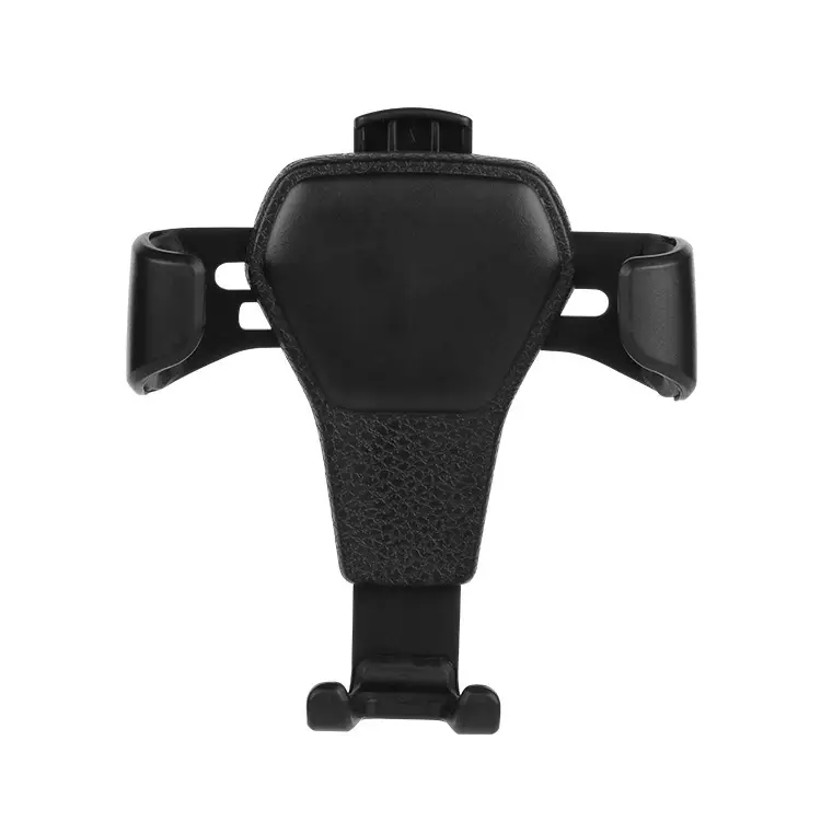 Universal Car Phone Holder with Gravity Mechanism Gold Finish - Image 5