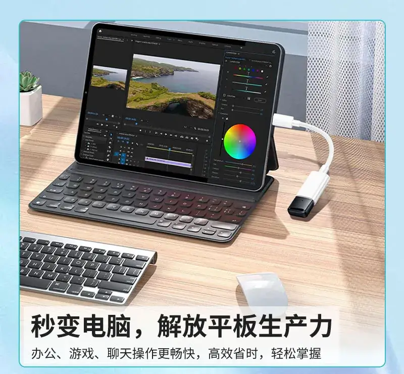 Two-In-One TypeC to USB 3.0 Adapter Silver — feature 15