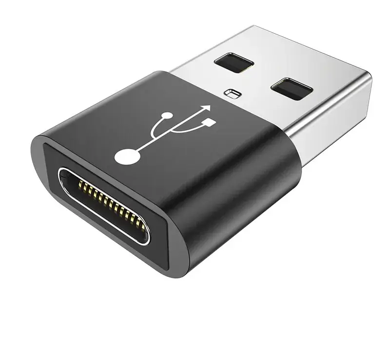 Two-In-One TypeC to USB 3.0 Adapter Silver - Image 2