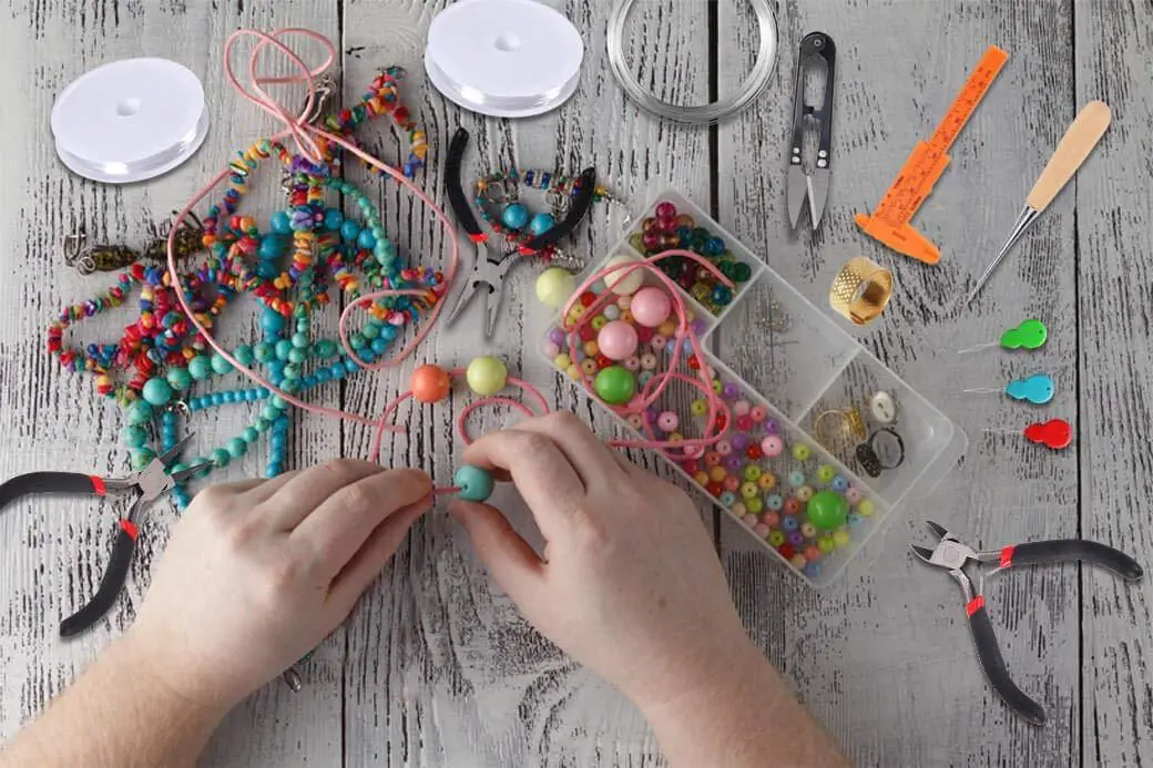 DIY Leather Bracelet Necklace & Earrings Set for Women - Image 3