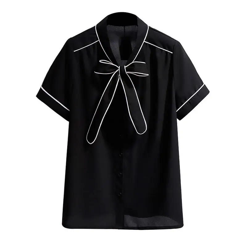 150kg Bow Ribbon Shirt for Women