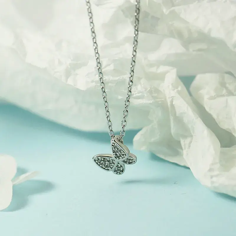 Korean Style Butterfly Necklace for Women - Image 2