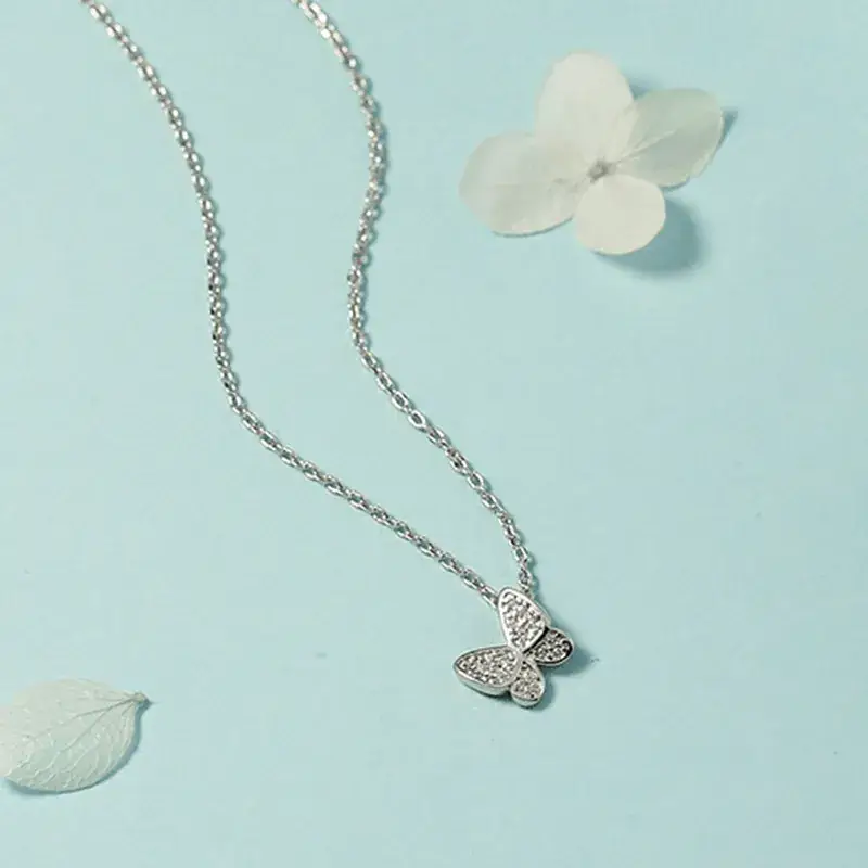 Korean Style Butterfly Necklace for Women - Image 3