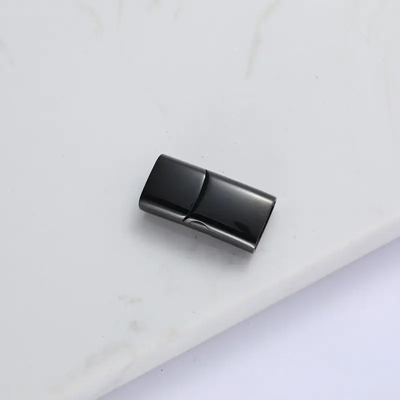 Cinnabar Magnet Buckle 316 Stainless Steel High-End Jewelry - Image 3