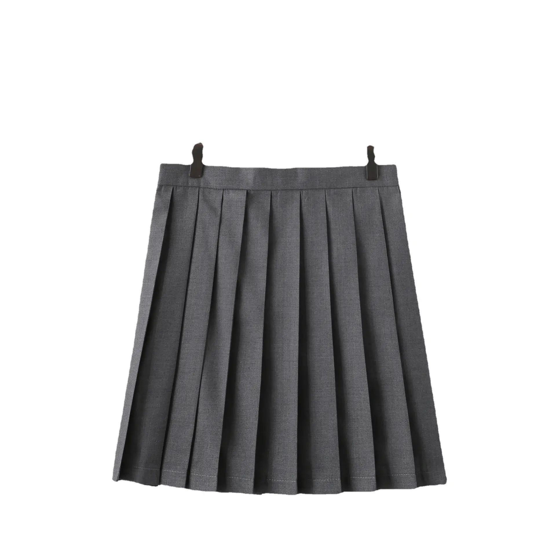 Girls College Style Black Skirt School Uniform - Image 5
