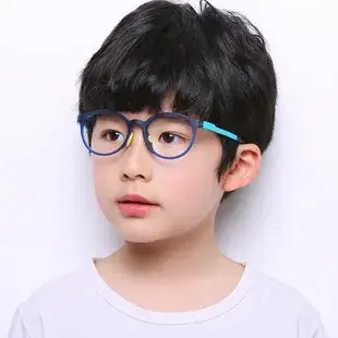 Kids Anti-Blue Light Glasses Flat Frame Non-Prescription — feature 1