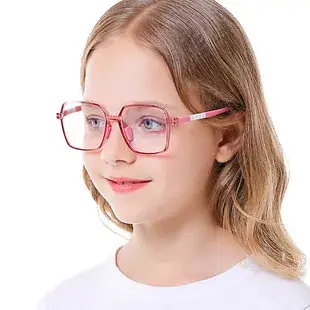 Kids Anti-Blue Light Glasses Flat Frame Non-Prescription — feature 13
