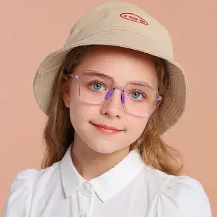 Kids Anti-Blue Light Glasses Flat Frame Non-Prescription — feature 25