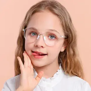 Kids Anti-Blue Light Glasses Flat Frame Non-Prescription — feature 26