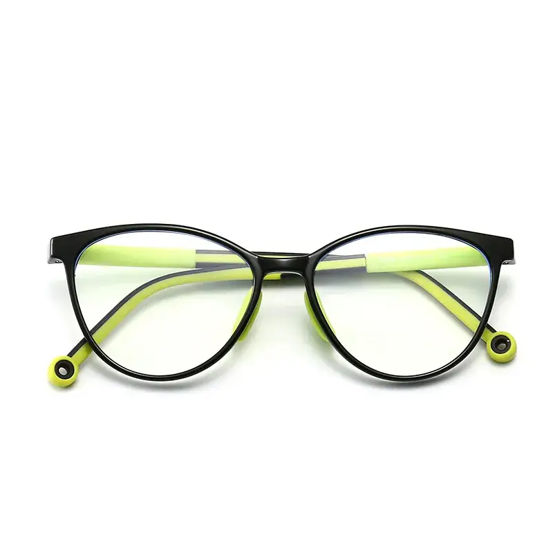 Kids Anti-Blue Light Glasses Flat Frame Non-Prescription - Image 3