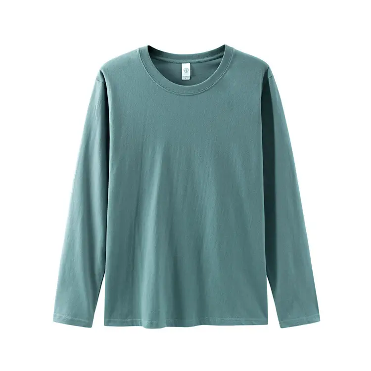 200g Pure Cotton Long Sleeve Men's T-Shirt