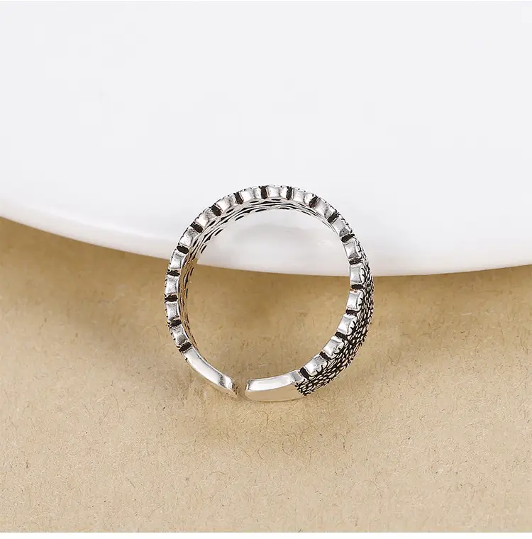Thai Braided Silver Ring for Women Wholesale — feature 39