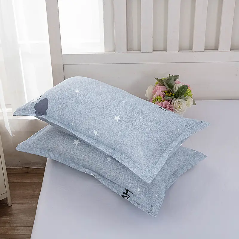 Pink Floral Pillowcase Set for Students Dorm - Image 12