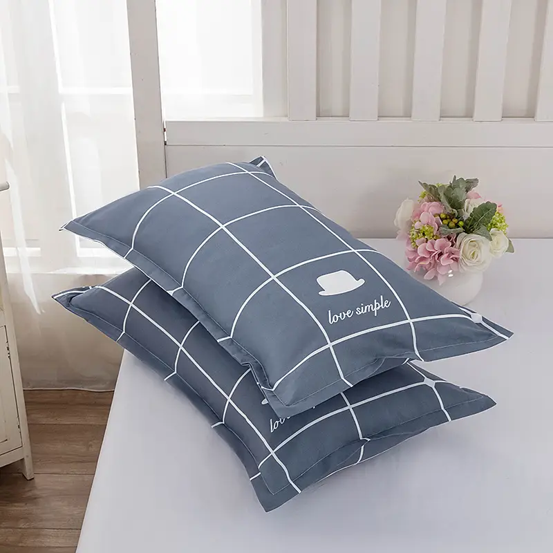 Pink Floral Pillowcase Set for Students Dorm - Image 13