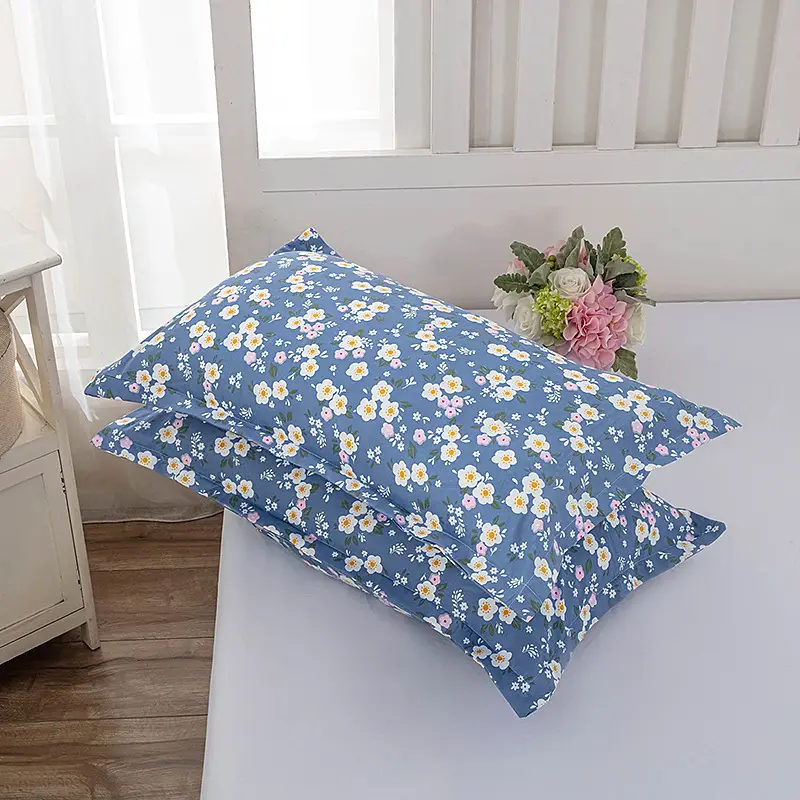 Pink Floral Pillowcase Set for Students Dorm - Image 15
